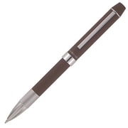 メタリノフィット 2色(黒・赤)油性ボールペン 0.7mm+シャープペンシル 0.5mm ブラウン 16-0219-280