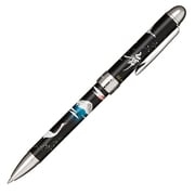 優美蒔絵 複合筆記具 四季の富士 2色(黒・赤)油性ボールペン 0.7mm+シャープペンシル 0.5mm 冬 16-0348-220