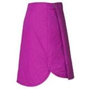 PH362SK60 [Quilted Wrap Skirt スカート レディースS パープル]