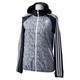 S92954-KBZ32-J/S [W adidas 24/7 なでしこ柄 ウィンドブレーカー ジャケット KBZ32 レディース J/S ブラック/ホワイト]