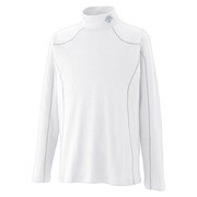 DAT-4450L-WHT-O [スムース ハイネッツシャツ メンズ Oサイズ ホワイト]