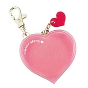 ミラー付 防犯アラーム ピンク SL021PK