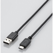 U2C-AC10BK [USB2.0ケーブル A-TypeC 1m ブラック]