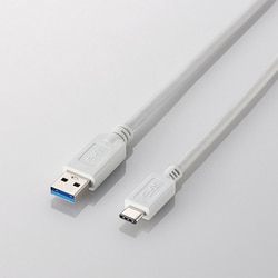 USB3.1ケーブル for Mac A-TypeC 1m ホワイト USB3-APAC10WH