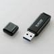 USBフラッシュメモリ 16GB USB3.0 ブラック MF-HSU3A16GBK