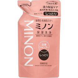 ヨドバシ Com 第一三共ヘルスケア ミノン ミノン 全身シャンプー しっとりタイプ つめかえ用 380ml 保湿洗浄料 医薬部外品 通販 全品無料配達