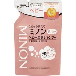 ミノン ベビー全身シャンプー 泡タイプ つめかえ用 300ml [全身シャンプー]