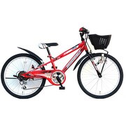 子供用自転車 22型 AE CTB 外装6段変速 STD チェーンケース付 レッド 15AE/CTB226STDケース付 RD 2758
