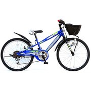 子供用自転車 22型 AE CTB 外装6段変速 STD チェーンケース付 ブルー 15AE/CTB226STDケース付 BL 2759