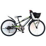 子供用自転車 22型 AE CTB 外装6段変速 STD チャーンケース付 ブラック 15AE/CTB226STDケース付 BK 2760