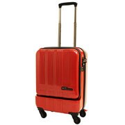 カーボン フロントオープン ハード ファスナー 旅行日数目安:2~3泊 52L/58L(拡張時) レッド SK-0685-57
