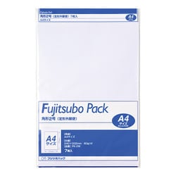 藤壺パック 角2 80G ホワイト 7枚入 PK-2W
