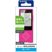 WALKMAN Aシリーズ専用 シリコンケース 液晶保護フィルム付 ピンク AVS-A14SCPN