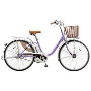 電動アシスト自転車 ビビ・ライト・U 26型 内装3段変速 スウィートラベンダー BE-ENDU634P