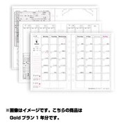 リフィルセット Goldプラン1年分(2015年1-12月) バインダー無し CDLG1-15A15B