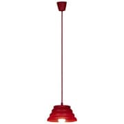 LEDシリコンペンダントライト 60W相当 電球色 レッド TN-PS6LHR