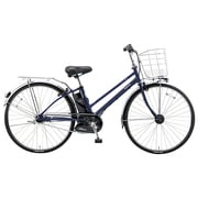 電動アシスト自転車 ビビ・DX・シティ 27型 内装5段変速 マットUSブルー BE-ELDT75