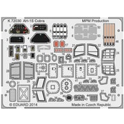 SHK7230 [1/72スケール AH-1Sコブラ攻撃ヘリコプター用エッチングパーツ 着色済み]