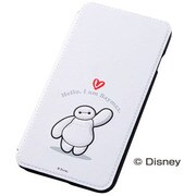 RT-DXP8A/W [iPhone 6 Plus/6s Plus 5.5インチ用ケース ベイマックス ブックカバータイプ レザージャケット 合皮タイプ ホワイト]