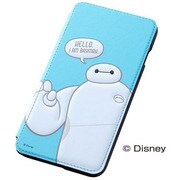 RT-DXP8A/A [iPhone 6 Plus/6s Plus 5.5インチ用ケース ベイマックス ブックカバータイプ レザージャケット 合皮タイプ ブルー]