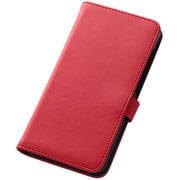 ASUS ZenFone5 A500KL用 ブックカバータイプ レザージャケット 合皮タイプ レッド RT-AZ5LBC1/R