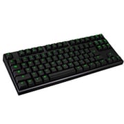 BLACK ROOK CHERRY 茶軸キーボード 91キー 日本語JIS配列(かな刻印なし) CK-91CMB-BWJP1