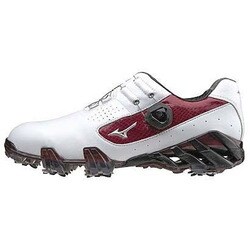 ミズノ mizuno 51GM150192 GENEM 005 Boa EEE [ホワイト/レッド 25.0cm] 通販【全品無料配達】 -  ヨドバシ.com