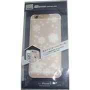 i-Clear光るケース iPhone 6 4.7インチ Snow GD