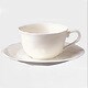 アンサンブルホワイト ティー・コーヒー碗皿 T59387A/9640
