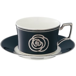 エイダン ティー コーヒー碗皿 黒 T93687/4867-1
