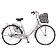 シティサイクル トラフィックホーム273-H 27型 内装3段変速 シルバー MK-15-005