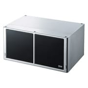 DVD・CDケース 160枚収納 シルバー FCD-DR4SN2