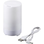 USB加湿器 (超音波式) タイマー機能 LEDライト付き ホワイト USB-TOY83W