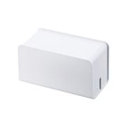 ケーブル&タップ収納ボックス ホワイト CB-BOXP7W