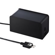 ケーブル&タップ収納ボックス ブラック CB-BOXP8BK