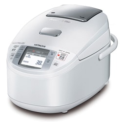 HITACHI IH炊飯器 RZ-KV180K ホワイト 日立 炊飯器 ヨドバシ.com - 日立 HITACHI RZ-KV180 [圧力＆スチームIH炊飯器