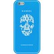 iPhone6 Skull (Blue) [iPhone6対応ケース ブルー]