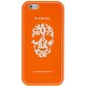 iPhone6 Skull (Orange) [iPhone6対応ケース オレンジ]
