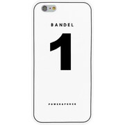 iPhone 6 白 No.1 [バンデル iPhone 6専用シリコンケース ホワイト]