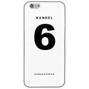 iPhone 6 白 No.6 [バンデル iPhone 6専用シリコンケース ホワイト]