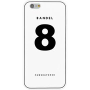 iPhone 6 白 No.8 [バンデル iPhone 6専用シリコンケース ホワイト]