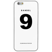 iPhone 6 白 No.9 [バンデル iPhone 6専用シリコンケース ホワイト]