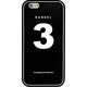 iPhone 6 黒 No.3 [バンデル iPhone 6専用シリコンケース ブラック]