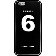 iPhone 6 黒 No.6 [バンデル iPhone 6専用シリコンケース ブラック]