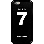 iPhone 6 黒 No.7 [バンデル iPhone 6専用シリコンケース ブラック]