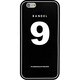iPhone 6 黒 No.9 [バンデル iPhone 6専用シリコンケース ブラック]