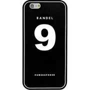 iPhone 6 黒 No.9 [バンデル iPhone 6専用シリコンケース ブラック]