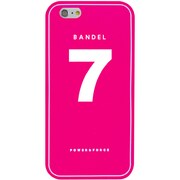 iPhone 6 ピンク No.7 [バンデル iPhone 6専用シリコンケース ナンバー Pink×White]