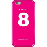 iPhone 6 ピンク No.8 [バンデル iPhone 6専用シリコンケース ナンバー Pink×White]