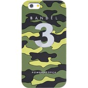 iPhone 6 ケース カモシルバー No.3 [バンデル iPhone 6専用シリコンケース ナンバー darkgreen×camouflage]